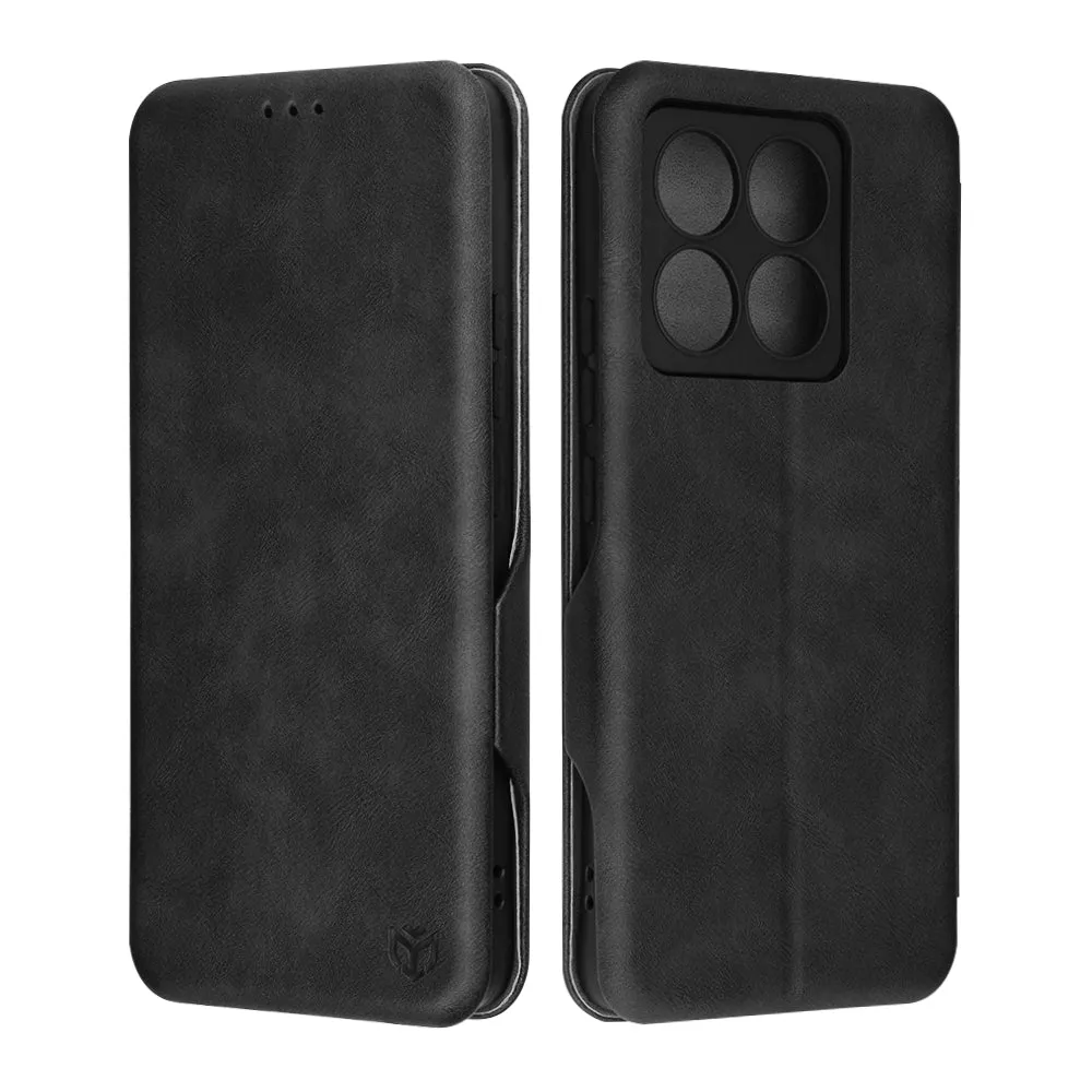 Custodia per Xiaomi 14T, Techsuit, Safe Wallet Plus, Nera - immagine 1