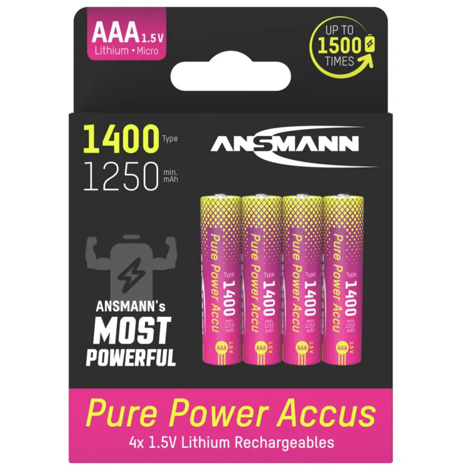 Batteria Pure Power Li-Ion Micro AAA - immagine 1