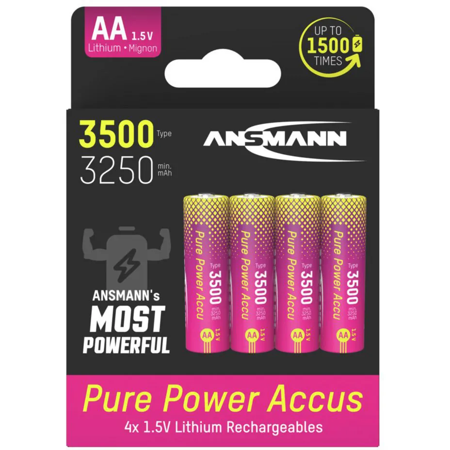Batteria Pure Power Li-Ion Micro AA - immagine 1