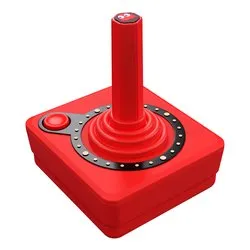 Joystick ATARI CX40+ Wireless Blinky Edition Red 1174463 - immagine 1