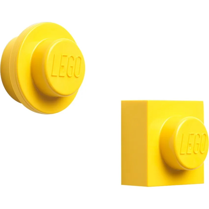 LEGO Set di magneti giallo, Magnete - immagine 1
