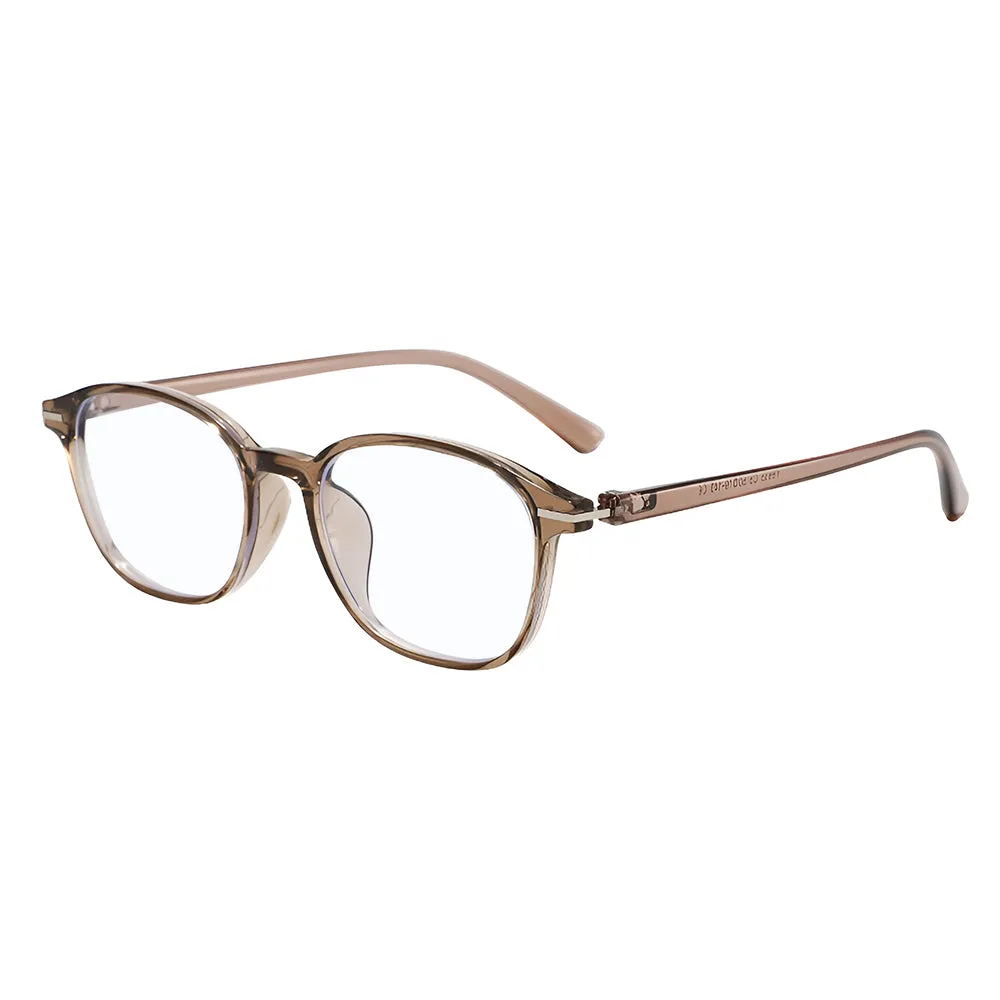 Occhiali Da Computer Unisex Techsuit 6635, Anti-Luce Blu, Marrone Chiaro - immagine 1