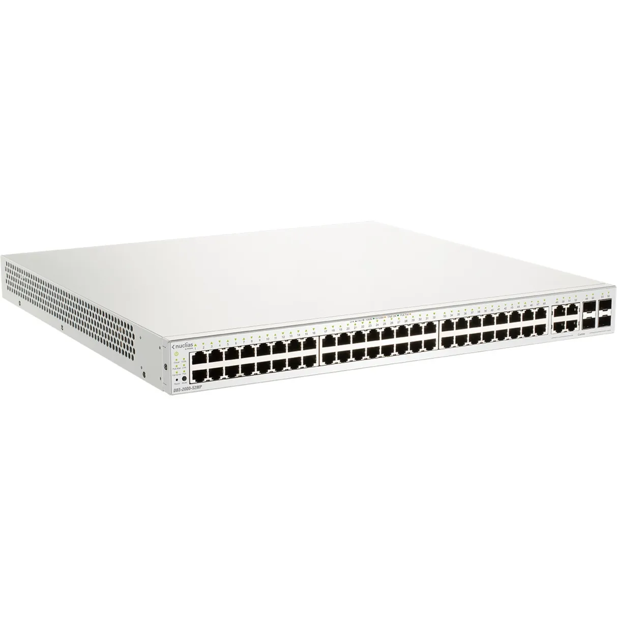 DBS-2000-52MP switch di rete Gestito L2 Gigabit Ethernet (10/100/1000) Supporto Power over Ethernet (PoE) Grigio, Interruttore - immagine 1