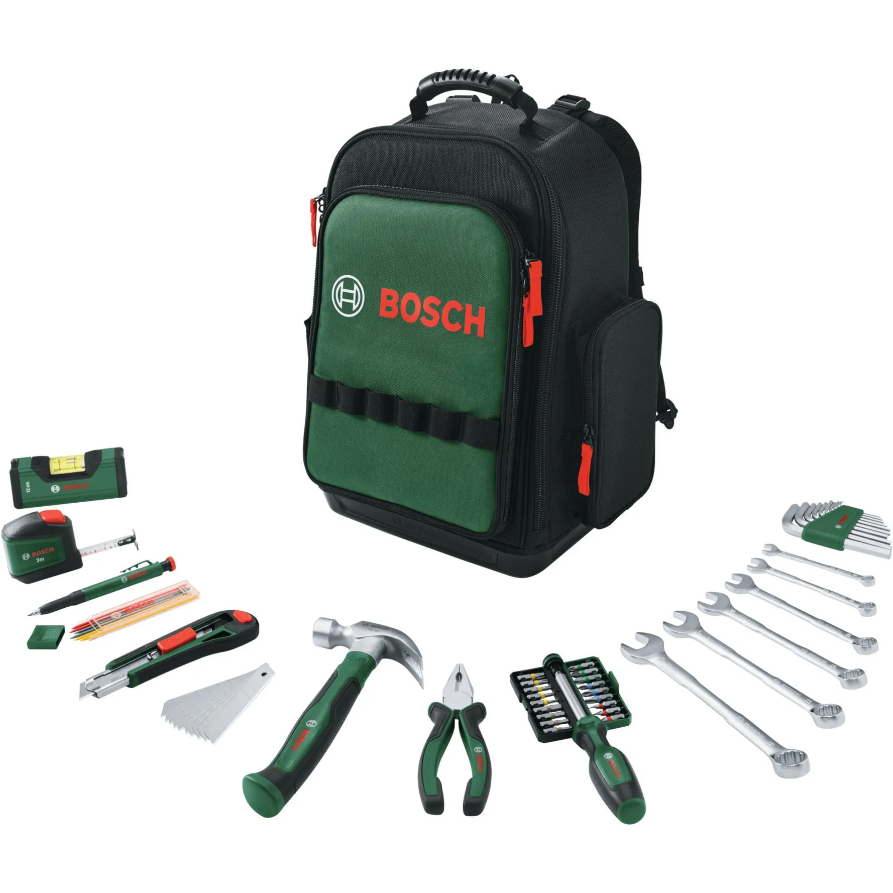 Set zaino da utensili, 60 pezzi, Set di strumenti - immagine 1