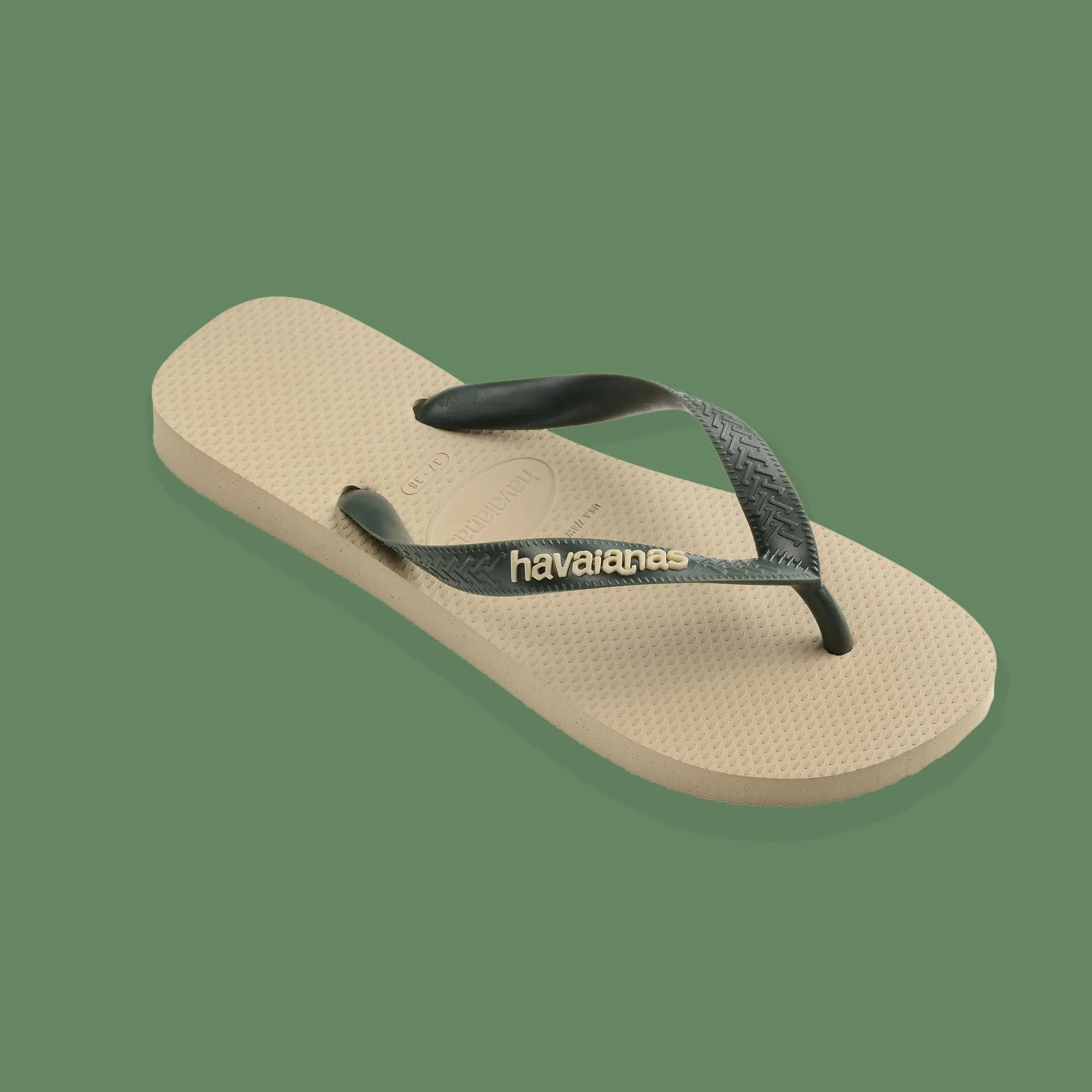 Havaianas Top Logo Pop Up Unisex - Adulto FlipFlop Sand Grey 41 EU - immagine 5