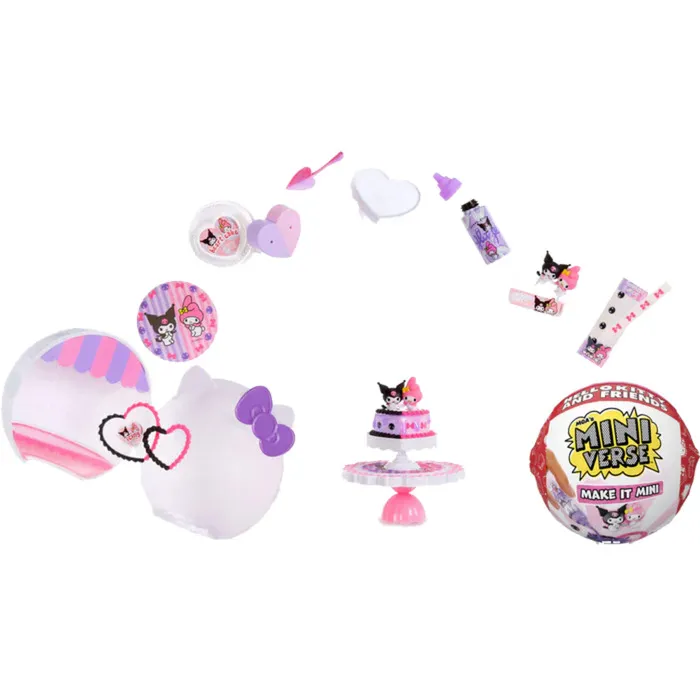 Make It Mini SANRIO Series 2 Asst in PDQ, Bricolage - immagine 1
