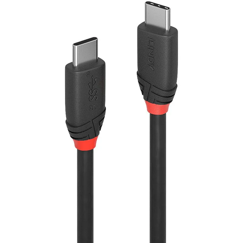 36905 cavo USB USB 3.2 Gen 1 (3.1 Gen 1) 0,5 m USB C 10 Gbit/s Nero - immagine 1