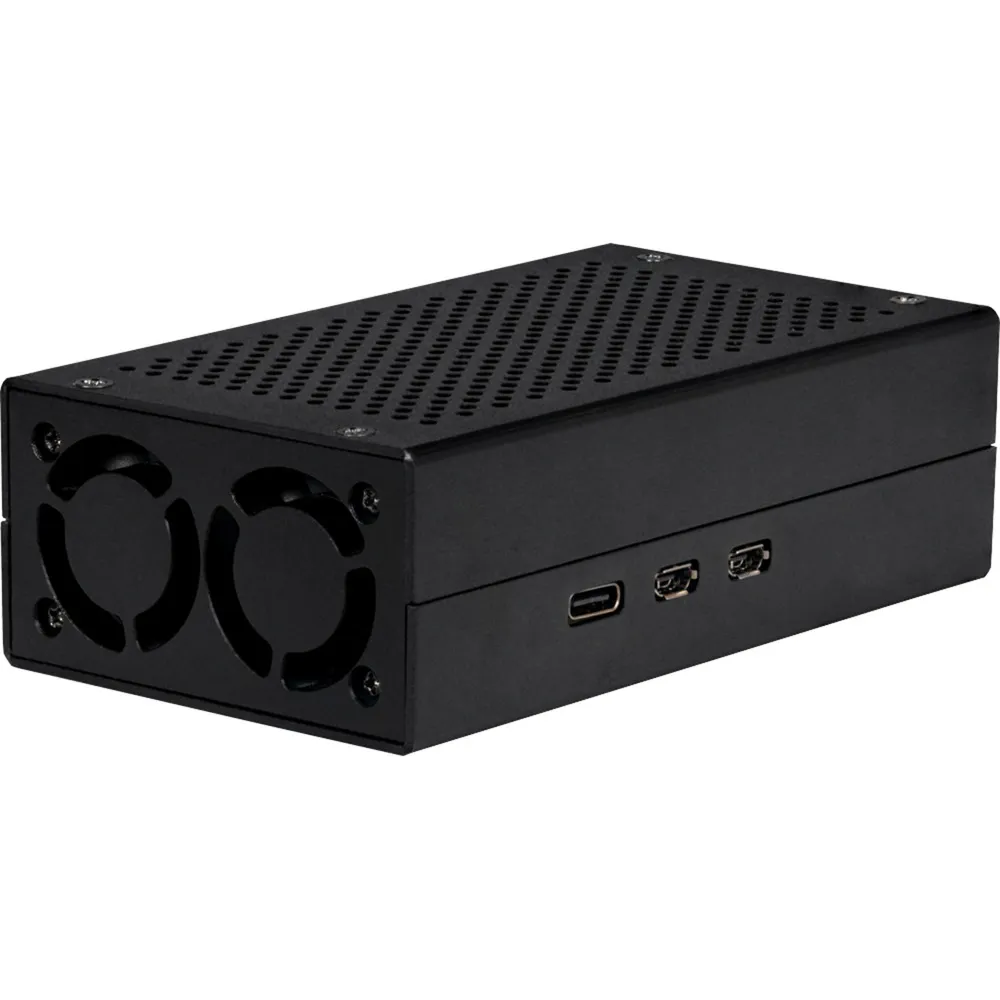 Custodia in alluminio per Raspberry Pi 5 M2-HAT, Housing - immagine 1