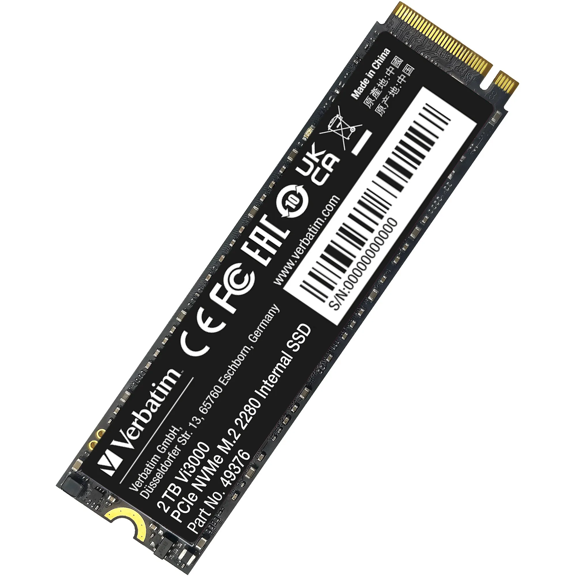Vi3000 2 TB M.2 PCI Express 3.0 NVMe, Disco a stato solido - immagine 1