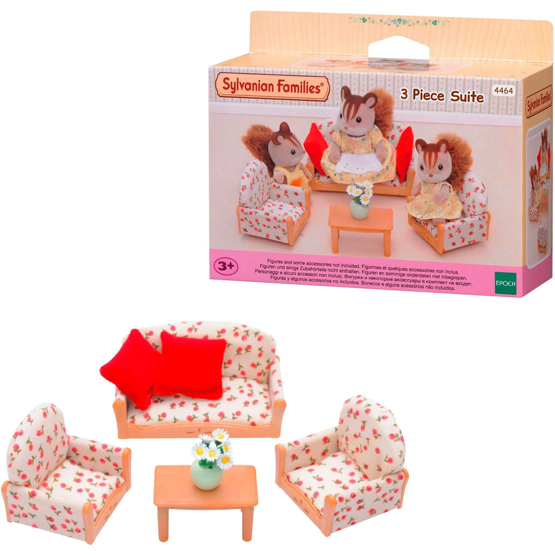 Sylvanian Families - Set di sedute in tre pezzi, Giochi di costruzione - immagine 1