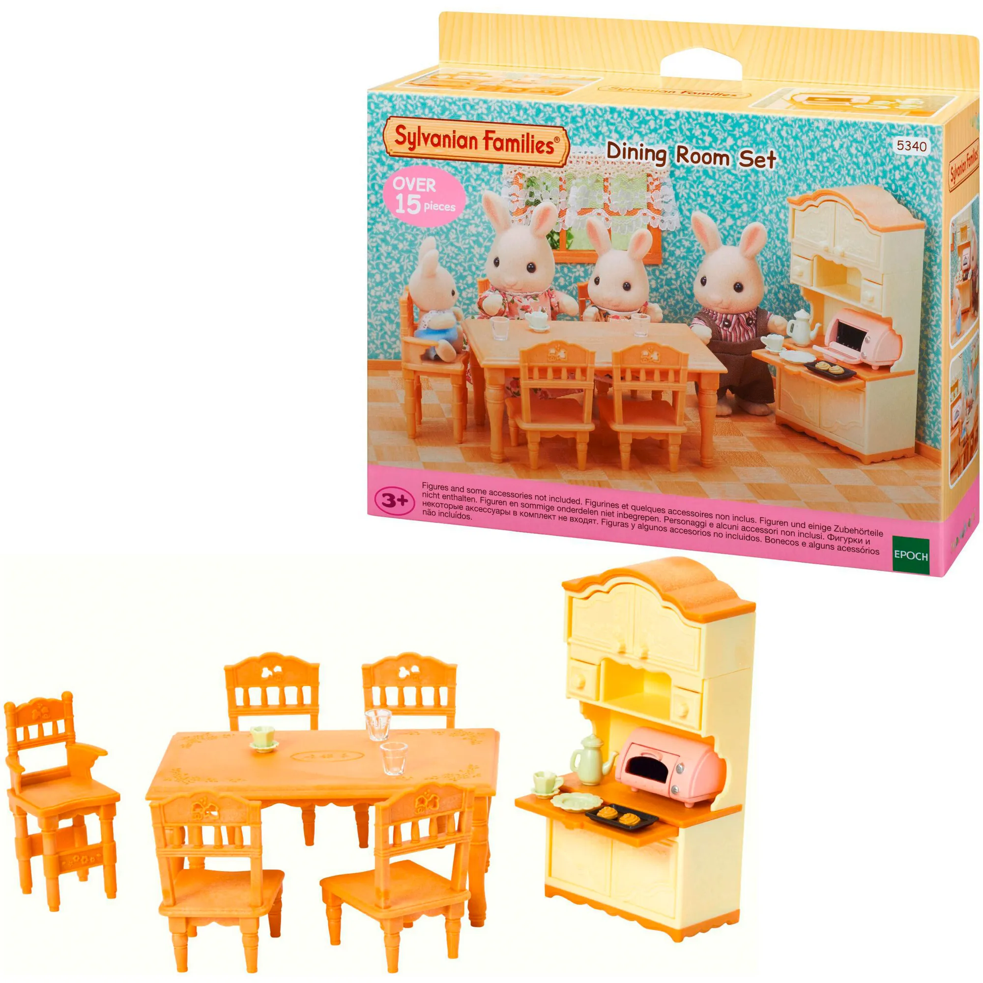 Sylvanian Families - Sala da pranzo casa di campagna, Giochi di costruzione - immagine 1