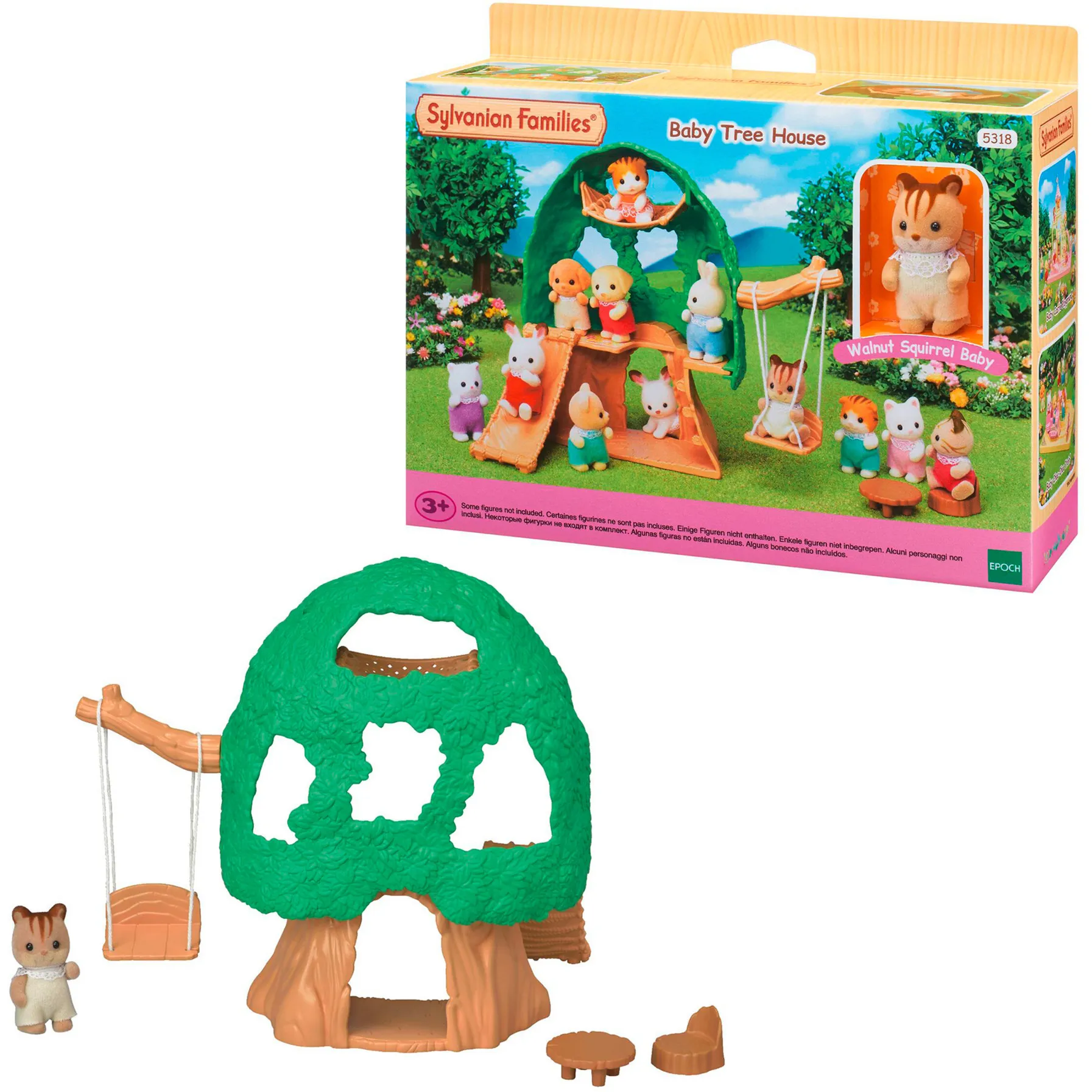 Sylvanian Families - Casa sull''albero avventura per bambini, Giochi di costruzione - immagine 1