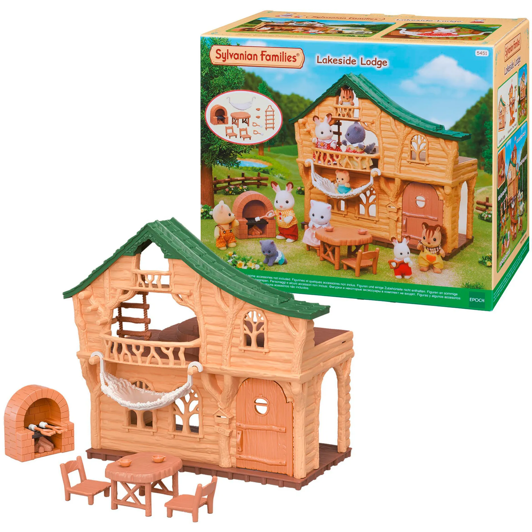 Sylvanian Families - Casa al lago, Giochi di costruzione - immagine 1
