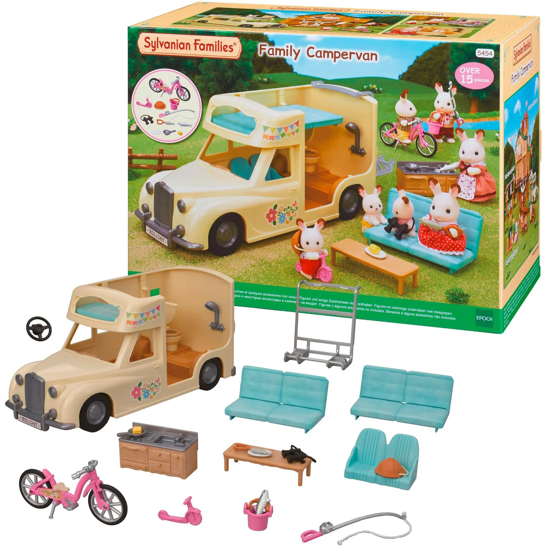 Sylvanian Families - Camper, Giochi di costruzione - immagine 1