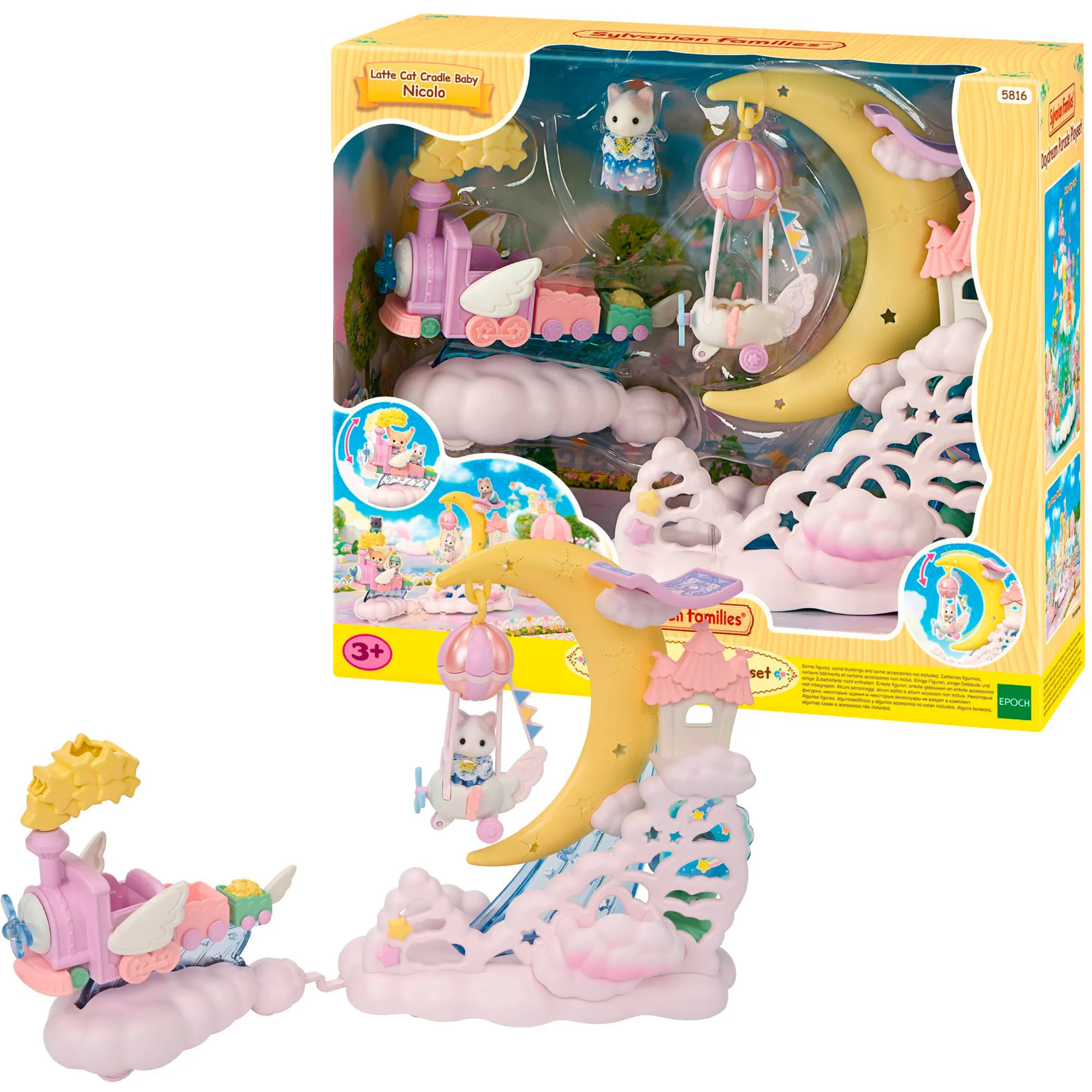 Sylvanian Families - Aeronave magica con figura, Giochi di costruzione - immagine 1