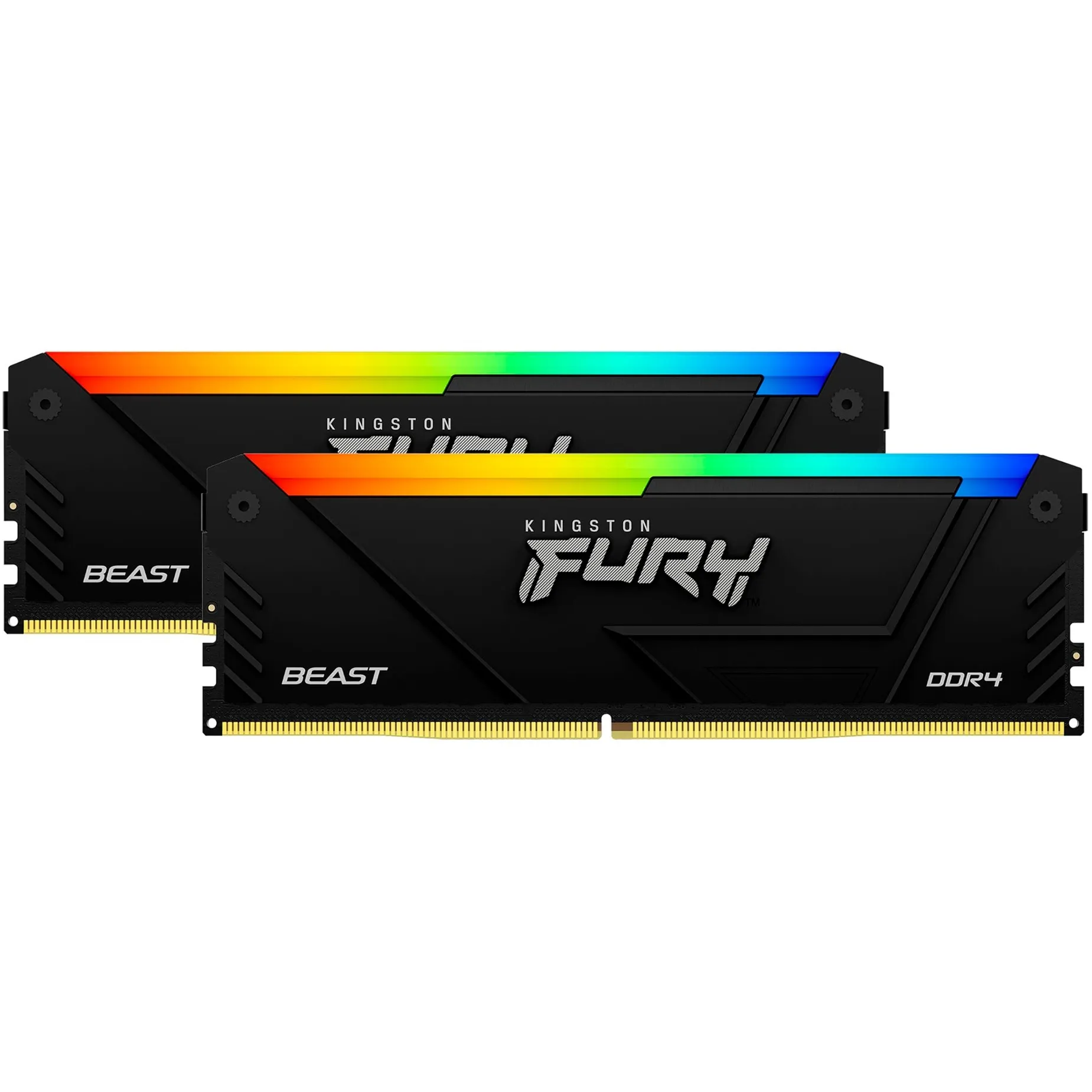 FURY Beast 64GB 3200MT/s DDR4 CL16 DIMM (Kit da 2) RGB, Memoria - immagine 1