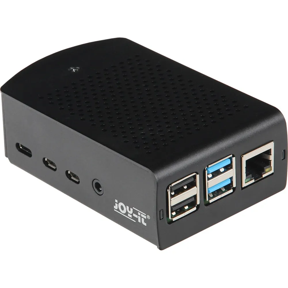 Custodia in alluminio per Raspberry Pi 4 B, Housing - immagine 1