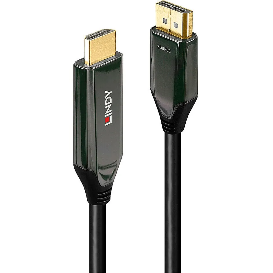 40931 cavo e adattatore video 2 m HDMI tipo A (Standard) DisplayPort Nero - immagine 1