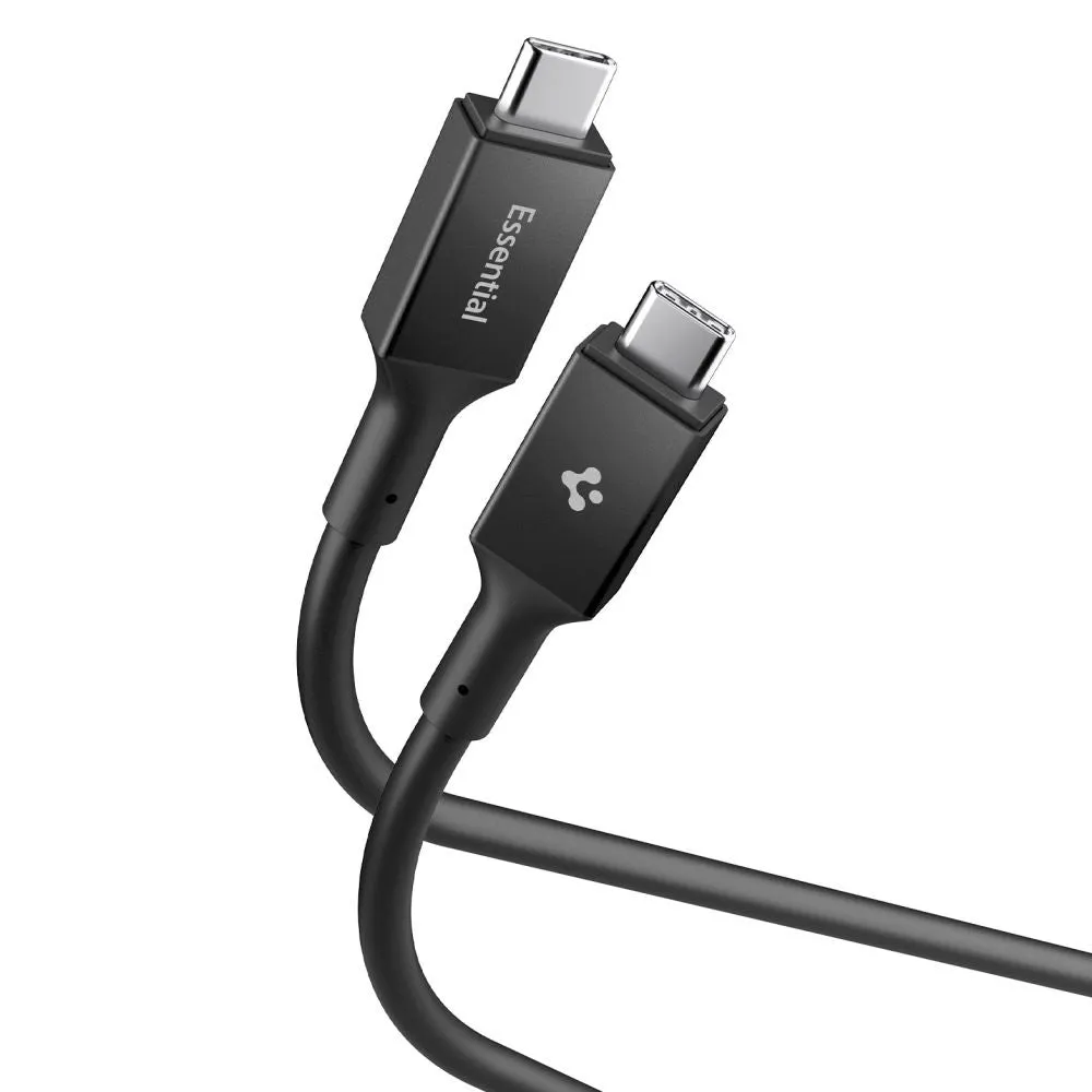 Cavo Dati e Ricarica USB-C - USB-C Spigen EB10020CC, 100W, 2m, Nero ACA09460 - immagine 1