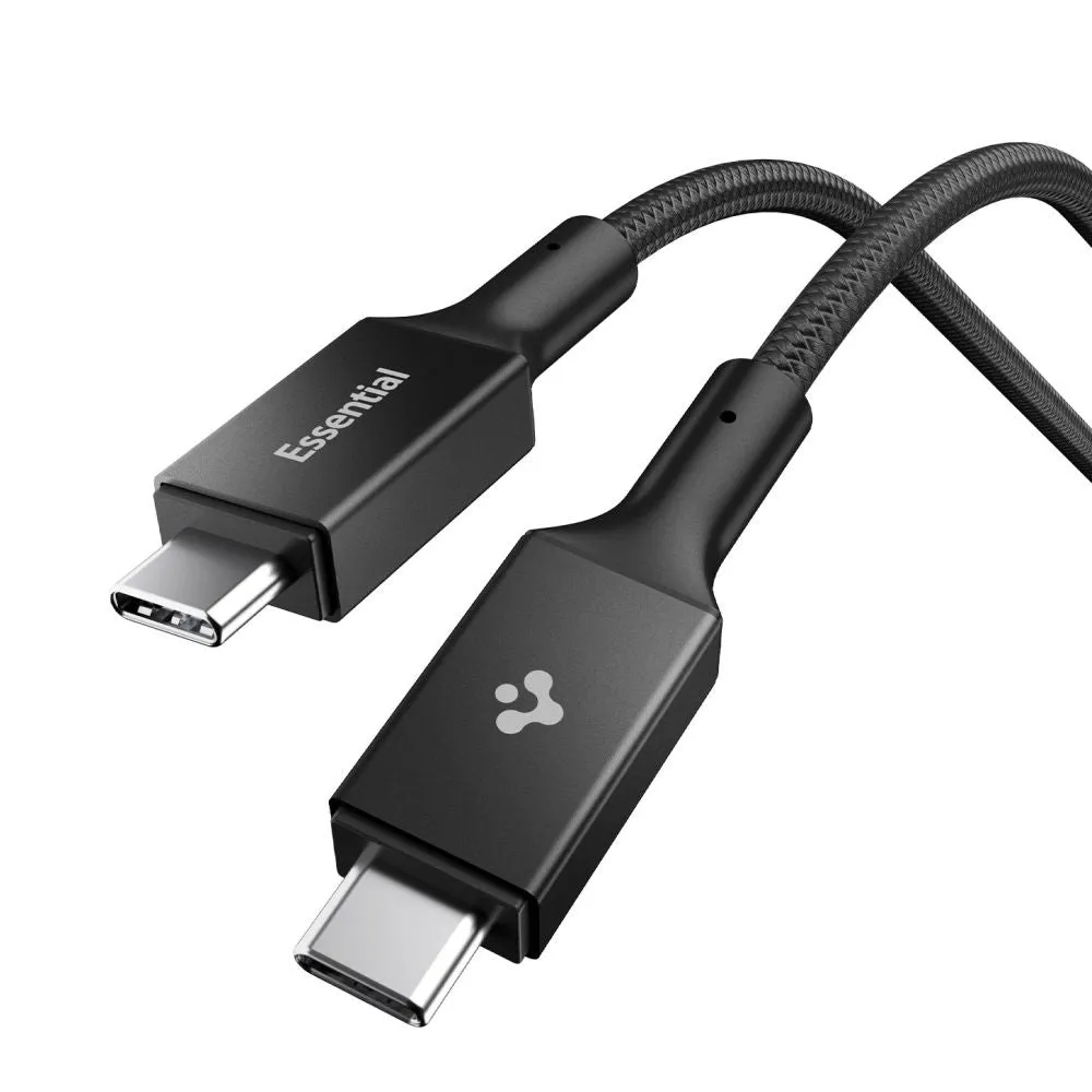 Cavo Dati e Ricarica USB-C - USB-C Spigen EB10010CC, 100W, 1m, Nero ACA09459 - immagine 1
