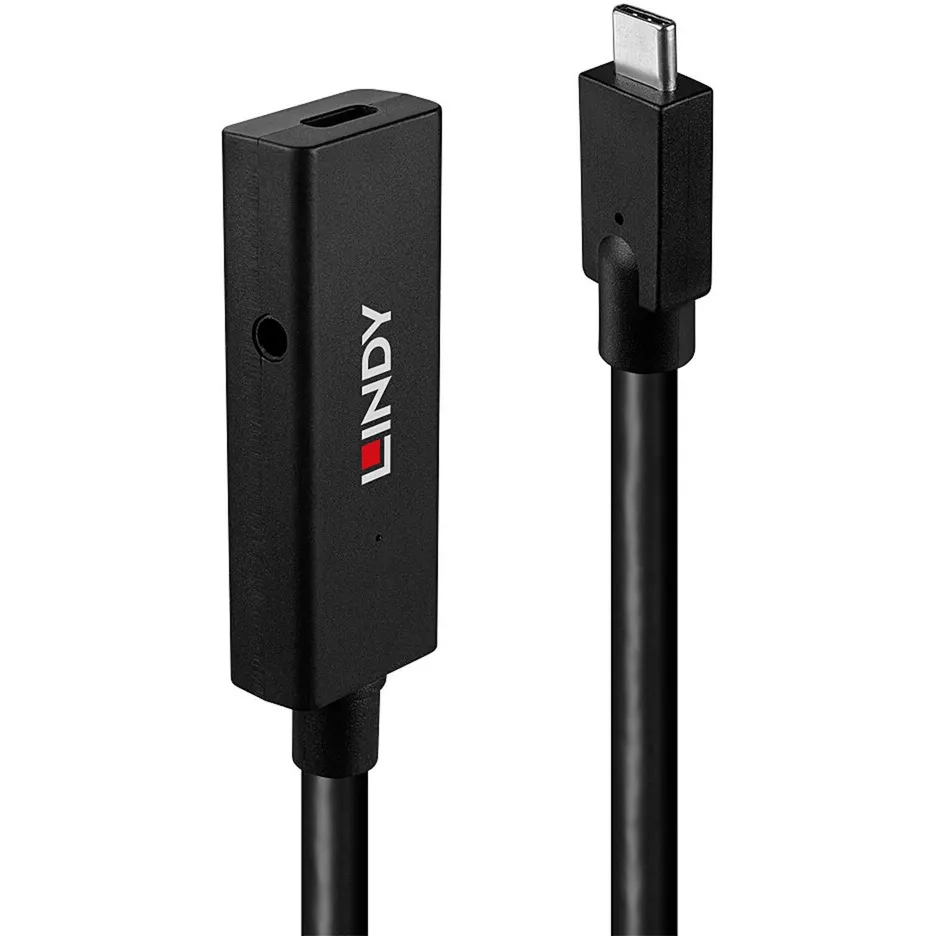 43364 cavo USB USB 3.2 Gen 2 (3.1 Gen 2) 5 m USB C 10 Gbit/s Nero, Cavo di prolunga - immagine 1