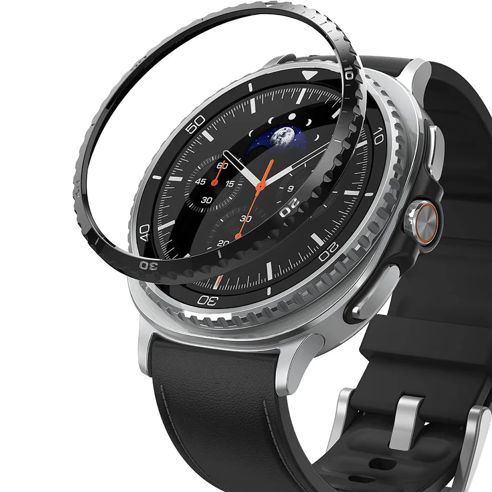 Cornice Protettiva Ringke Inner Styling per Samsung Galaxy Watch8 Classic, Nera - immagine 1