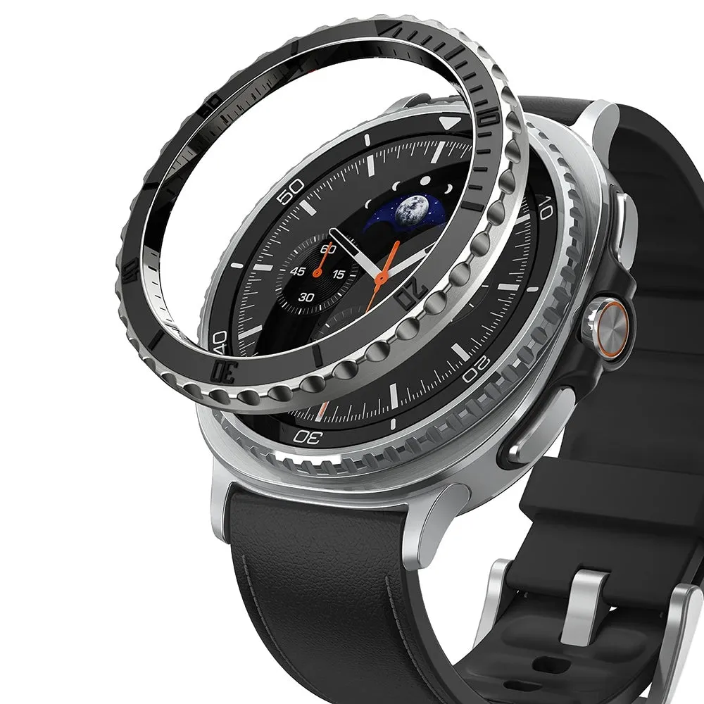 Cornice di Protezione Ringke Premium Styling per Samsung Galaxy Watch8 Classic, Nera - immagine 1