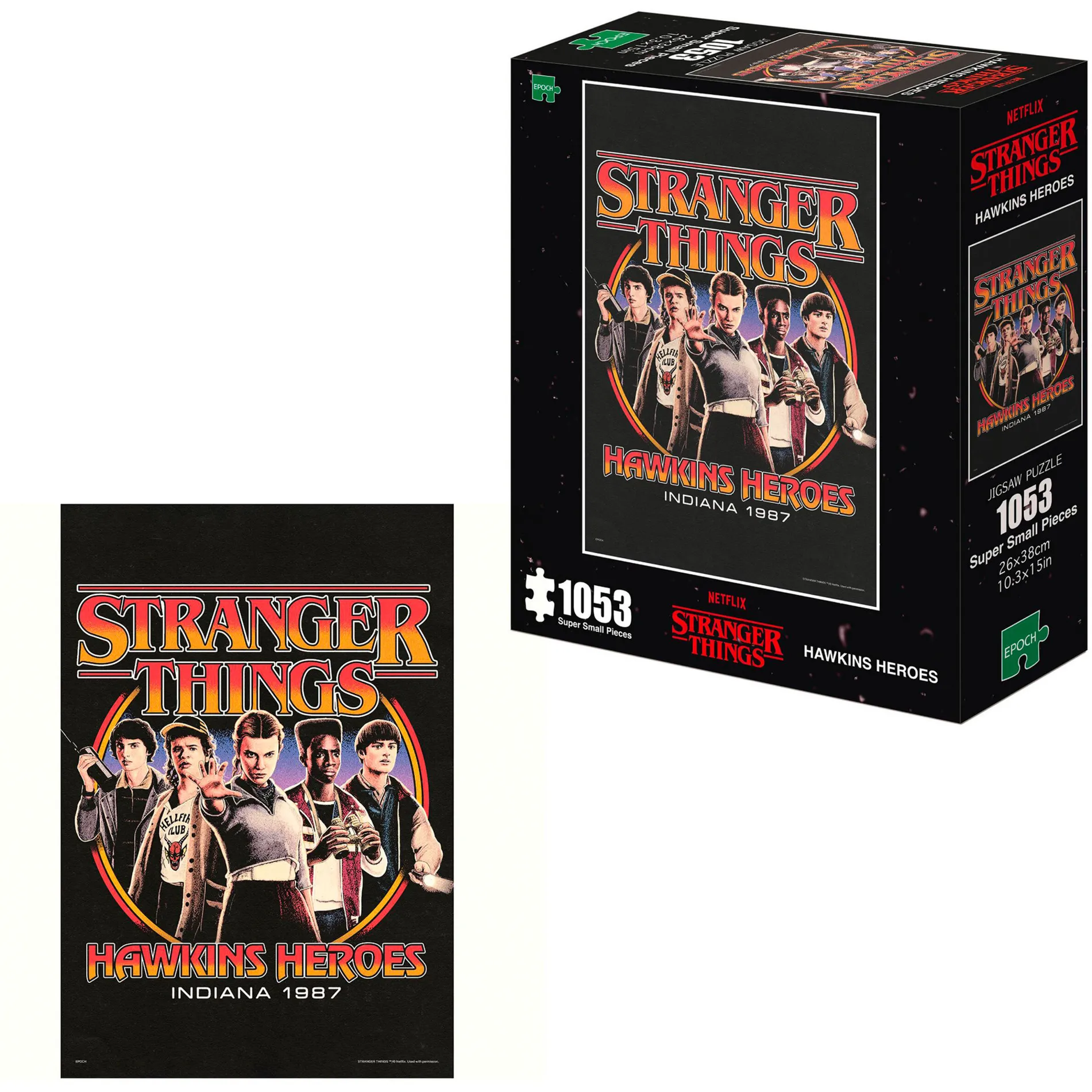 Games Stranger Things Hawkins Heroes, Puzzle - immagine 1