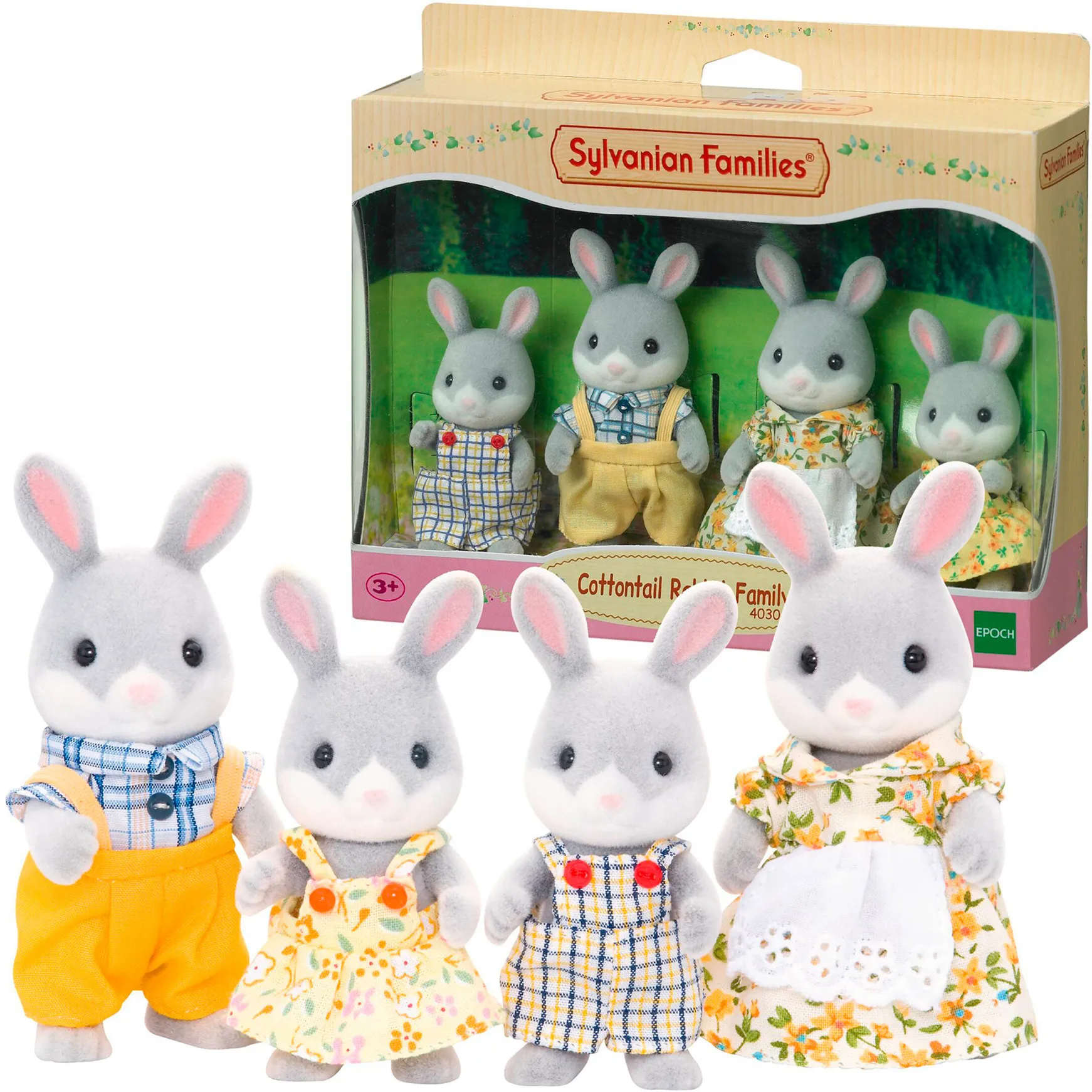 Sylvanian Families - Famiglia Coniglio Selvatico, Giochi di costruzione - immagine 1