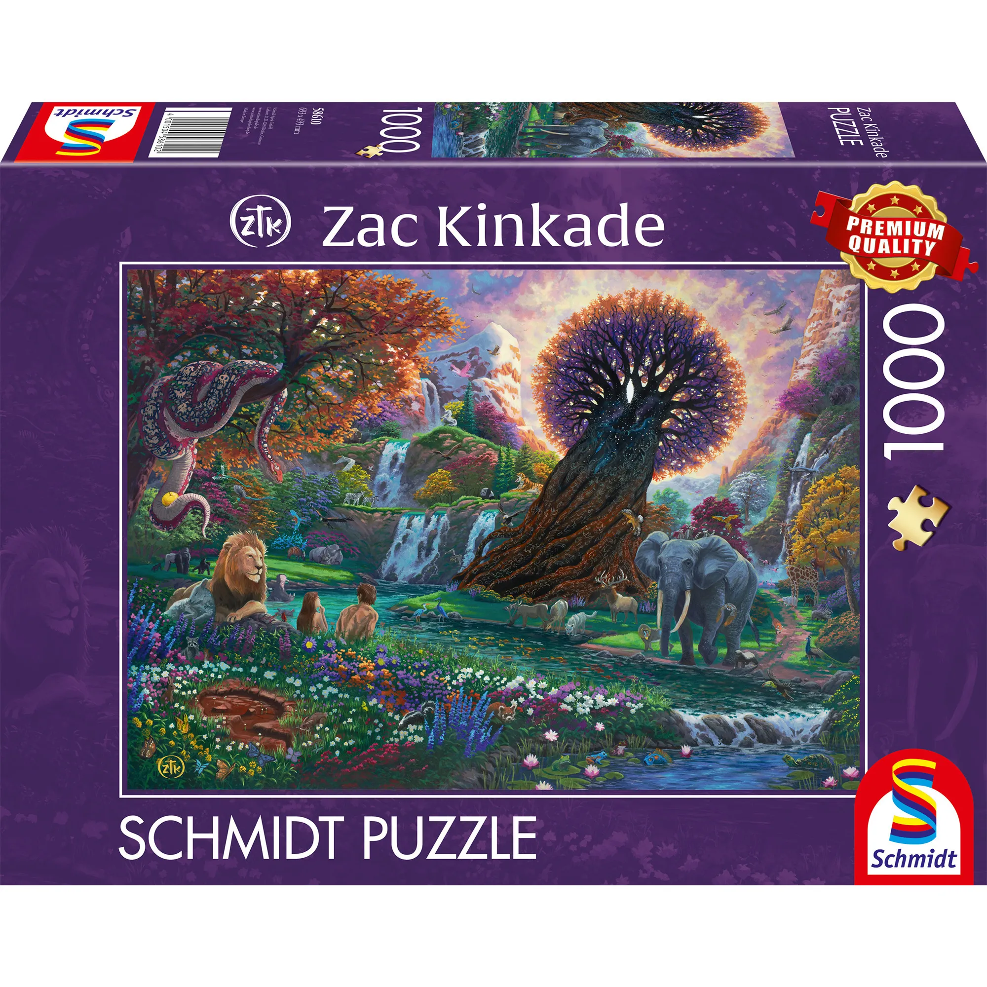 Zac Kinkade: Il Giardino dell''Eden, Puzzle - immagine 1