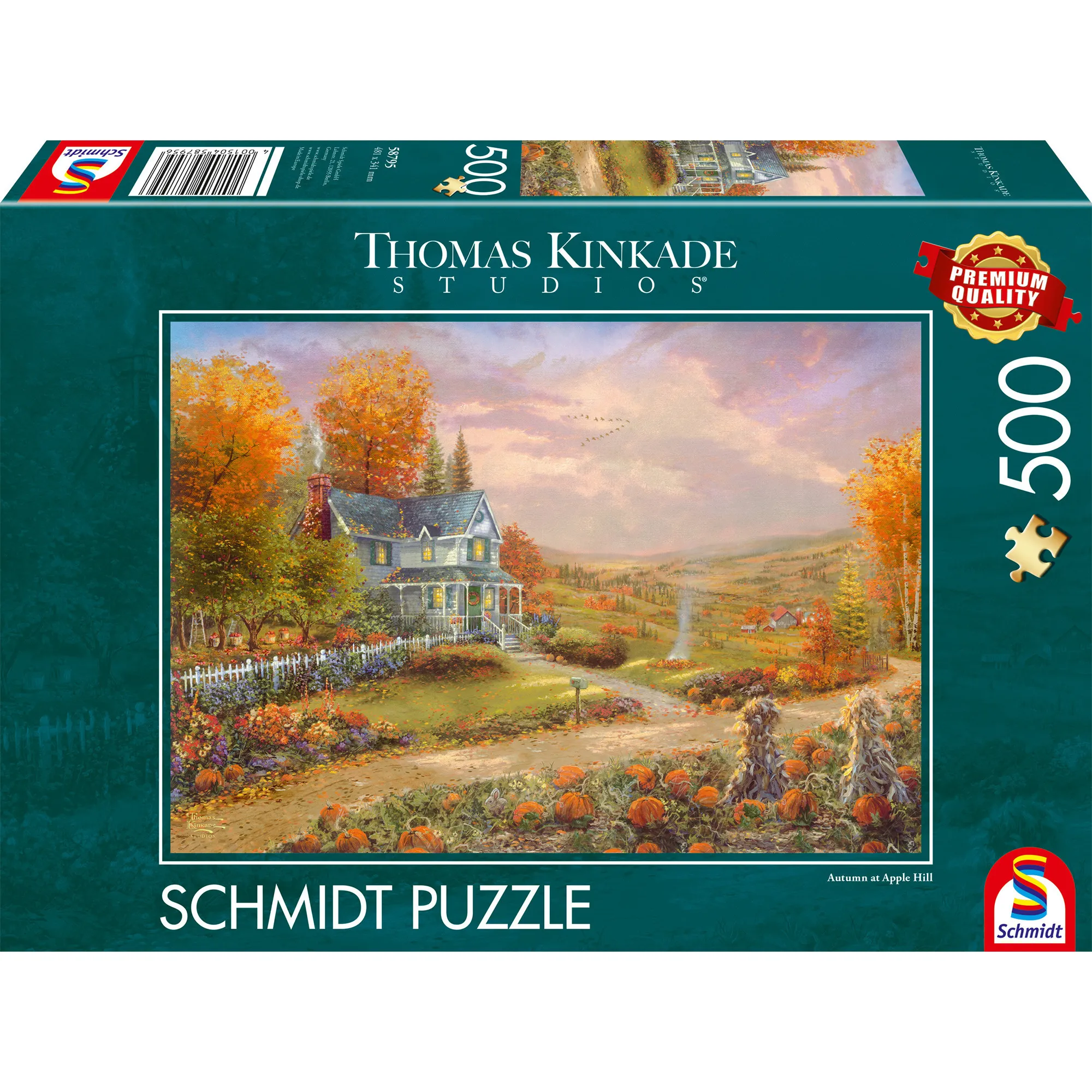 Thomas Kinkade Studios: Autunno a Apple Hill, Puzzle - immagine 1