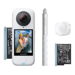 Action cam X4 AIR Starter Bundle Artic white 935482 - immagine 1