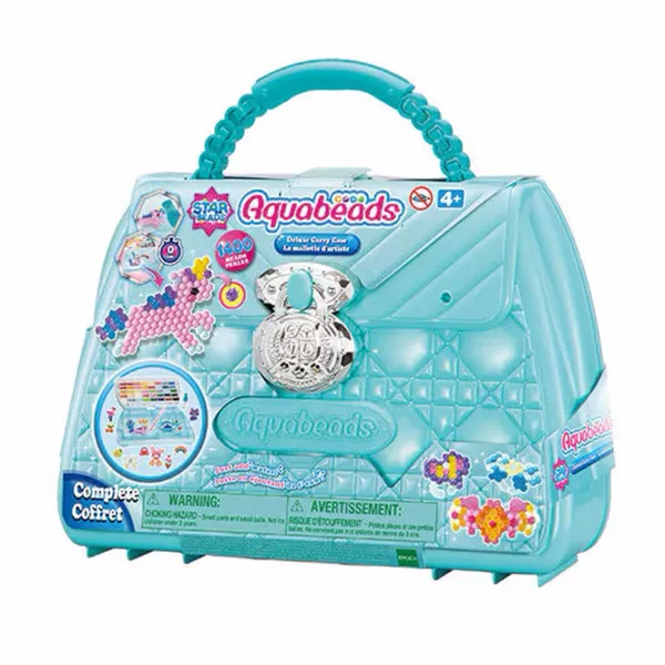 Aquabeads - Set creativo Borsa da designer, Bricolage - immagine 1