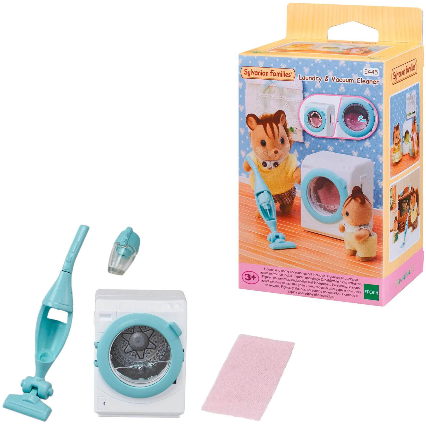 Sylvanian Families - Lavatrice e aspirapolvere, Giochi di costruzione - immagine 1