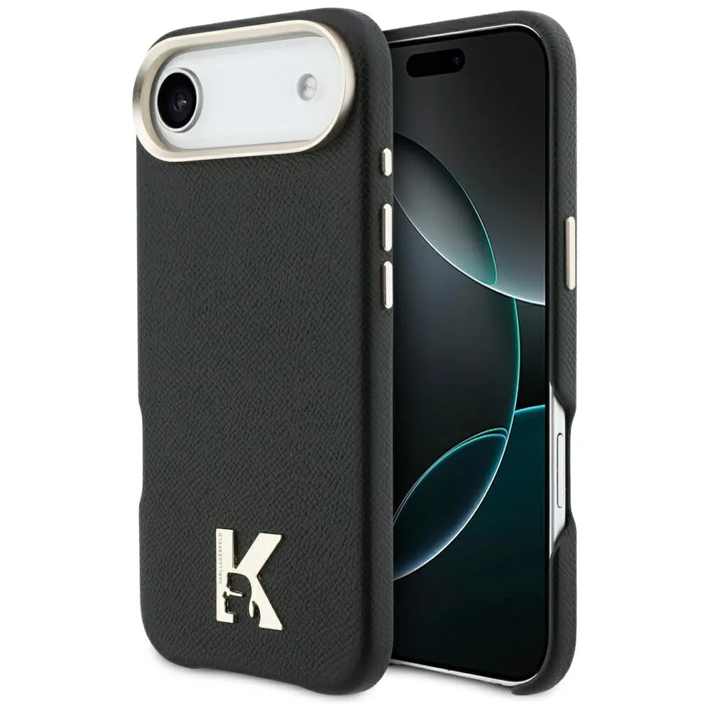 Custodia per Apple iPhone 17 Air, Karl Lagerfeld, Karl Head Logo, Nera - immagine 1