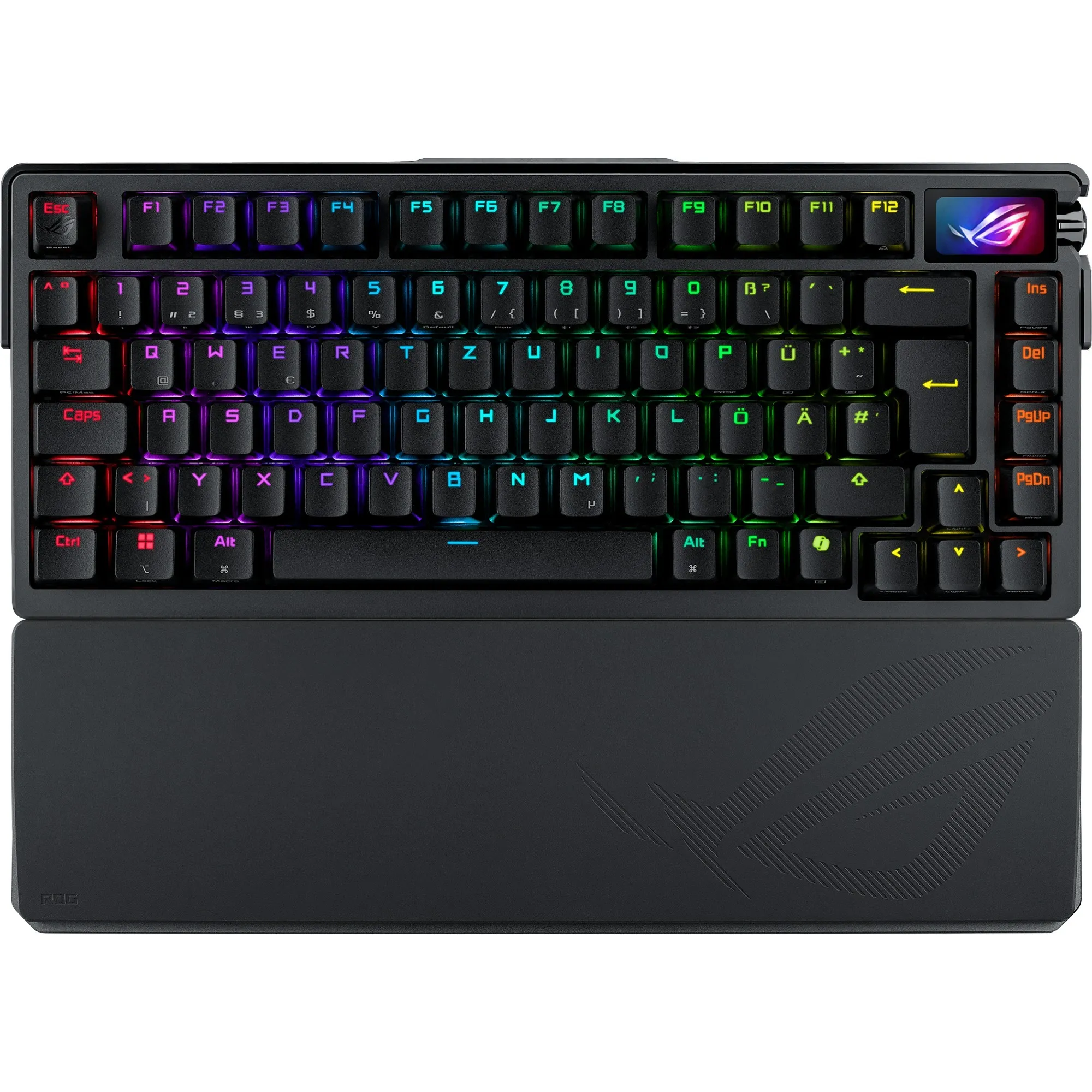 ROG Azoth Extreme tastiera Gaming USB + RF Wireless + Bluetooth QWERTZ Nero, Tastiera da gioco - immagine 1