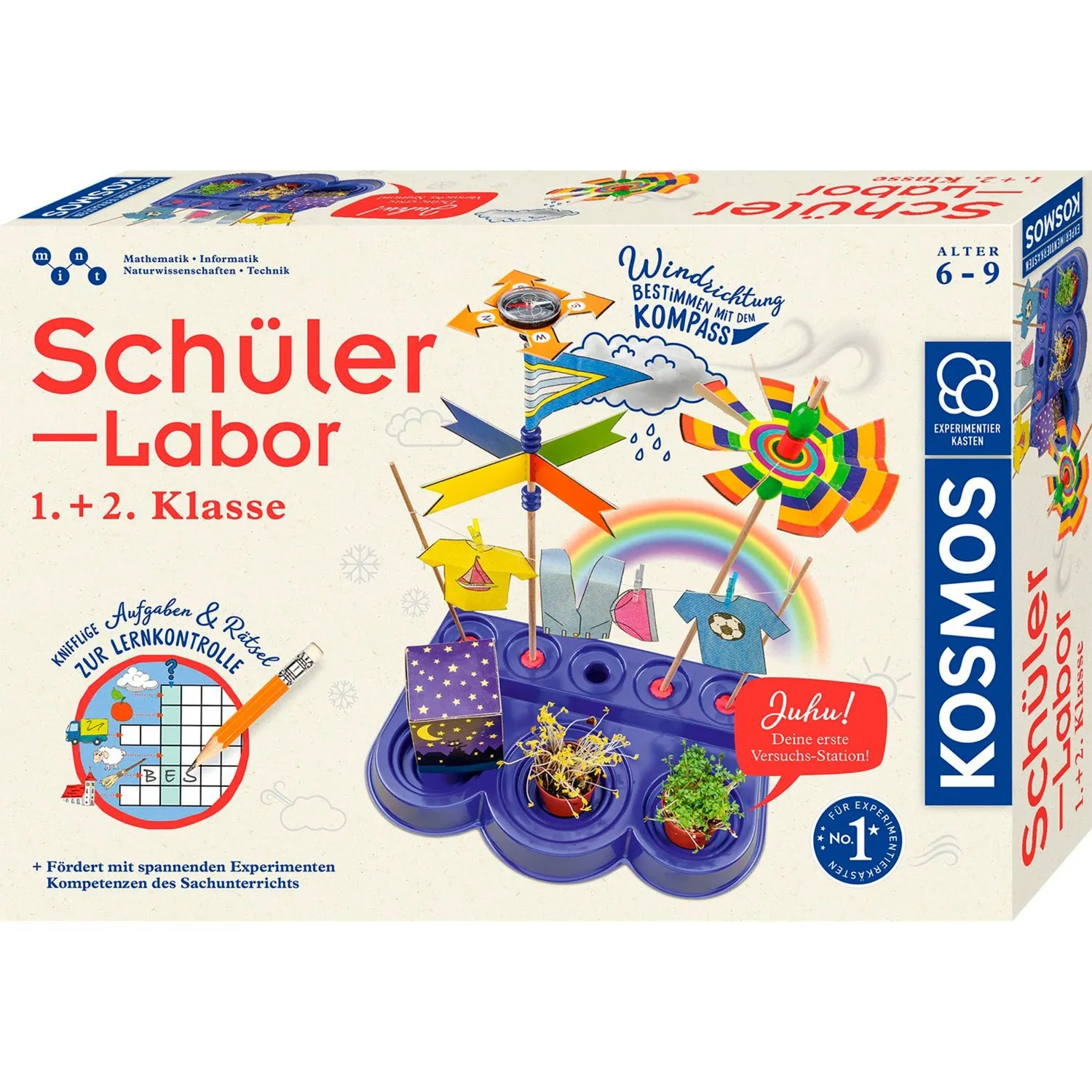 63611 Giocattoli e kit di scienza per bambini, Casella di esperimento - immagine 1