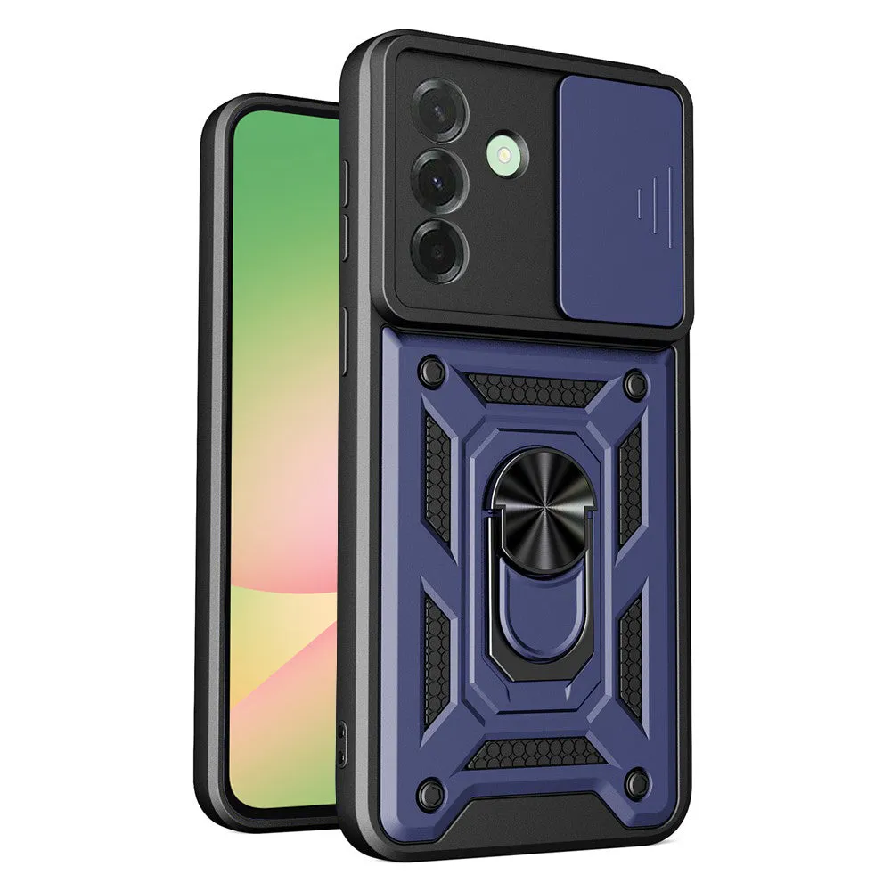 Custodia per Samsung Galaxy A57 5G, Techsuit, CamShield, Blu - immagine 1