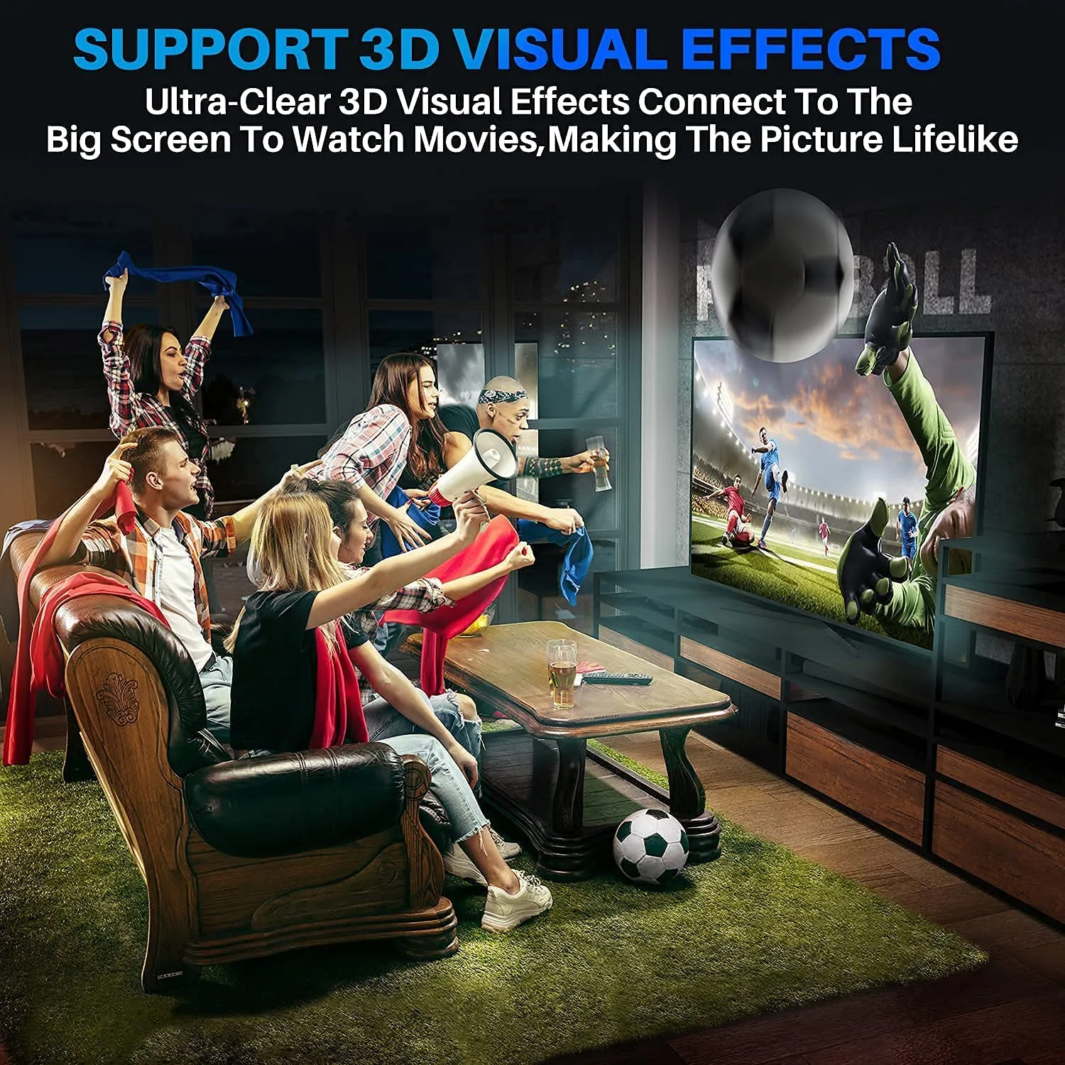 Werkybay 1.5m Cavo di Prolunga HDMI 2.1, Maschio a Femmina 8K@60Hz 4K@120Hz, 48Gbps Ultra Highspeed, UHD eARC HDCP2.3 HDR10+ 3D, 8K Cavo Adattatore HDMI compatibile con TV Stick, HDTV, PS5/4,Xbox ecc - immagine 7