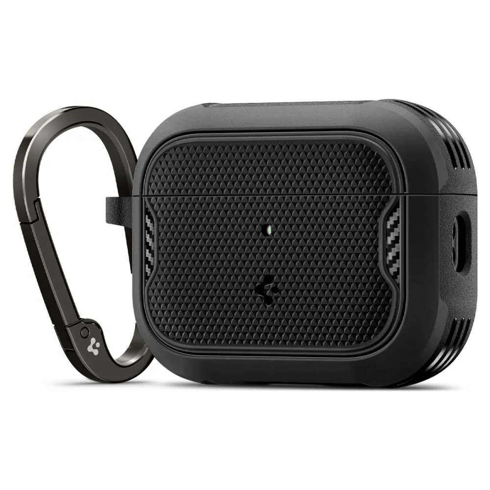 Custodia Spigen Core Armor per Apple AirPods Pro 3, Nera Opaca ACS09833 - immagine 1