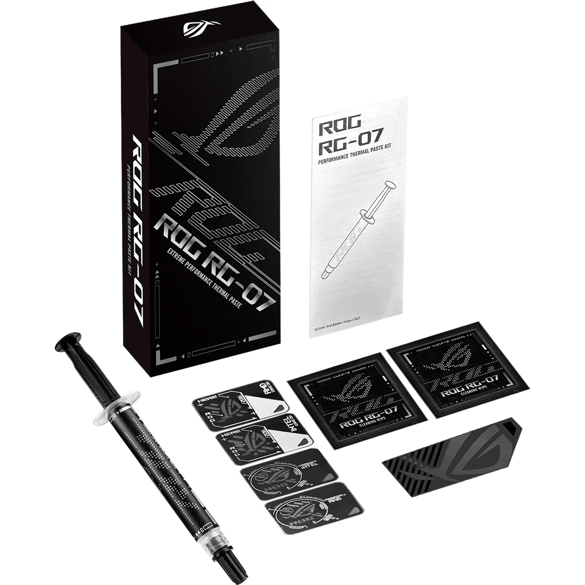 ROG RG-07 PERFORMANCE THERMAL PASTE KIT compontente del dissipatore di calore Pasta termica 20 g, Pastiglie e composti termiche - immagine 1