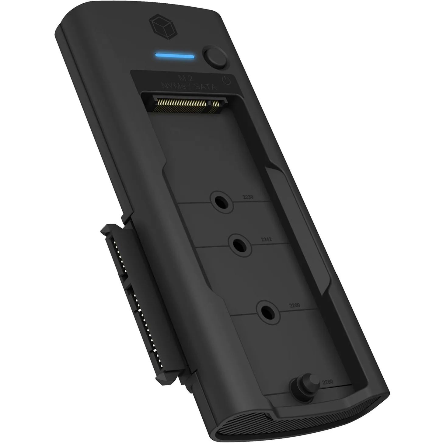 IB-180MS-C31 USB 3.2 Gen 2 (3.1 Gen 1) Type-C Nero, Docking station - immagine 1