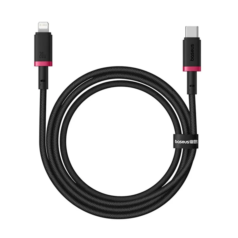 Cavo Dati e Ricarica USB-C - Lightning Baseus Dura Series, 20W, 2m, Rosso Nero P10377800U01-03 - immagine 1