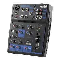 Mixer disc jockey PROFESSIONAL Black GEM 05USB - immagine 1