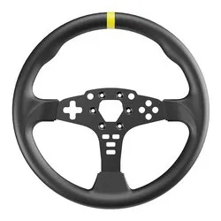 Volante simulatore guida 12 inch Round Wheel Mod for ESX Black RS046 - immagine 1