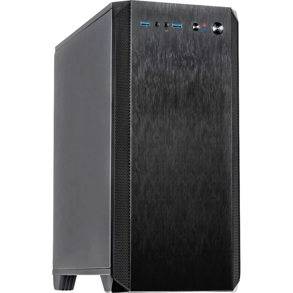H-606 Micro Tower Nero, Chassis Tower - immagine 1