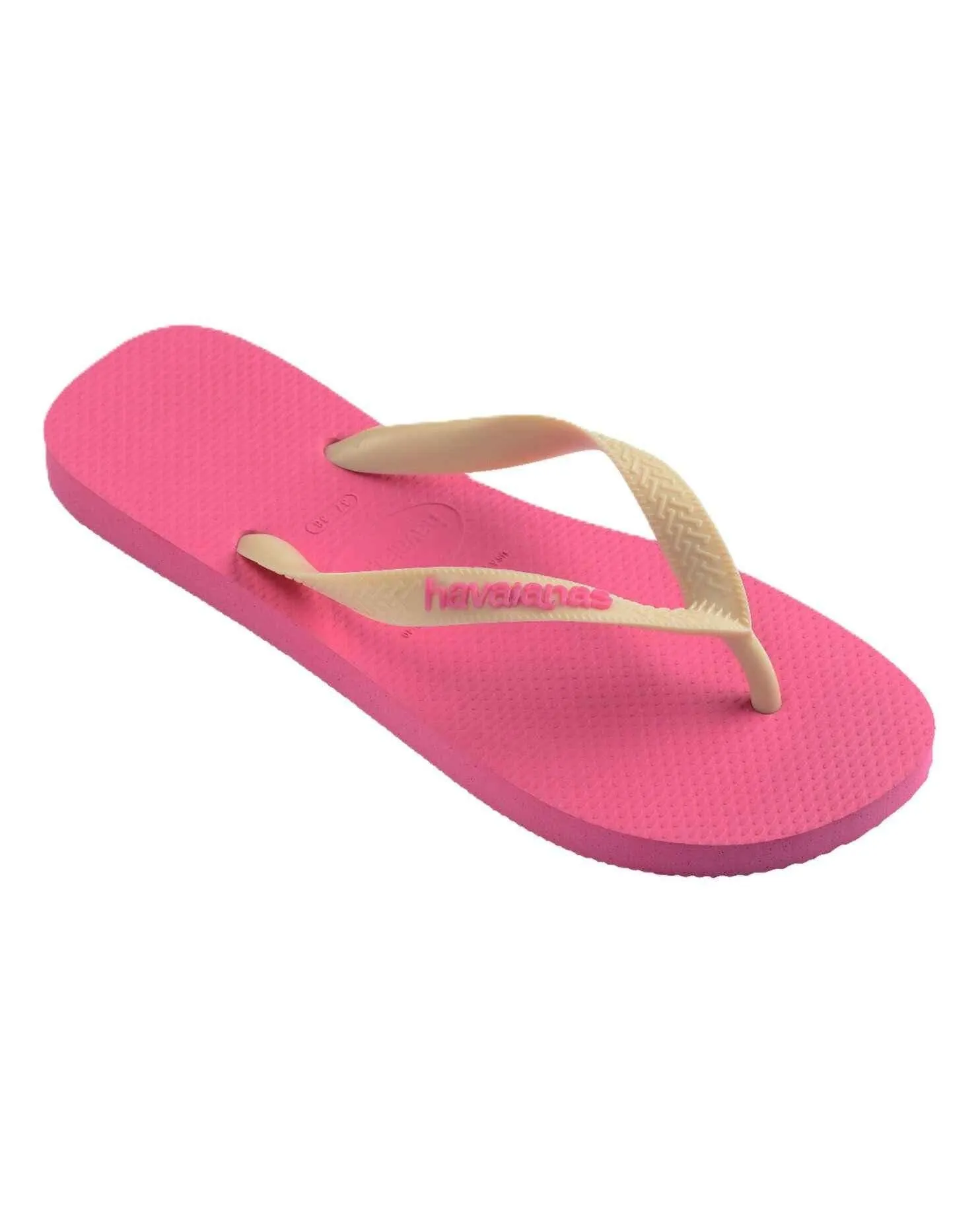 Havaianas Top Logo Pop Up Unisex - Adulto FlipFlop Pink Flux 33 EU - immagine 2
