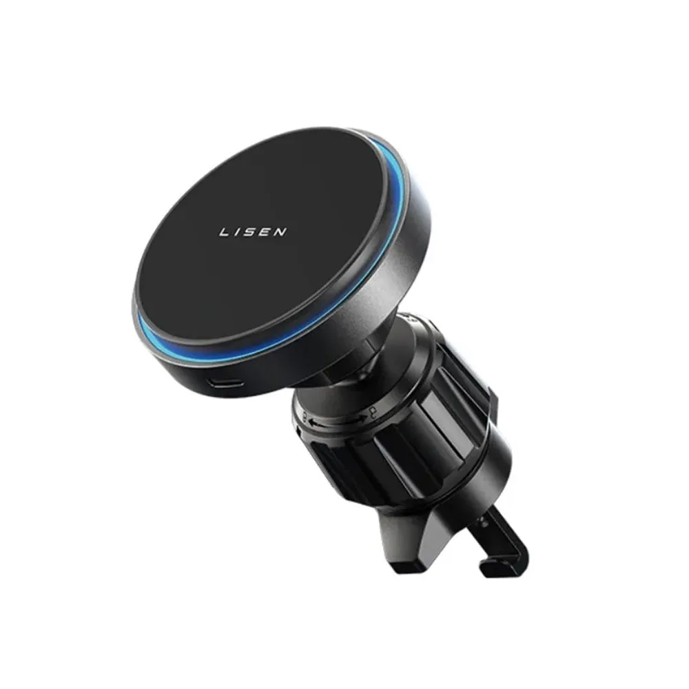 Caricabatterie Auto Wireless Lisen, 15W, 1.67A, Nero YL0223070007 - immagine 1
