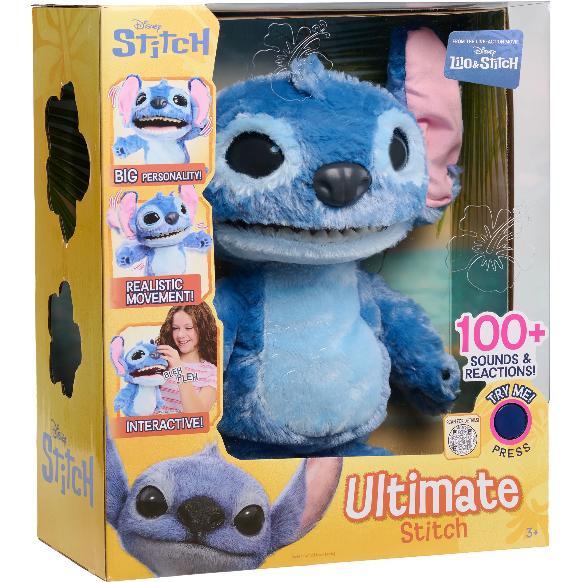 Disney Stitch - Ultimate Stitch, Peluche animali - immagine 1