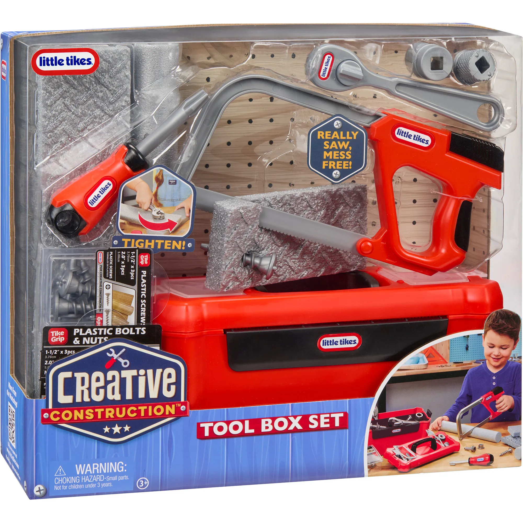 Little Tikes Creative Construction - Set Cassetta degli Attrezzi, I ragazzi di attrezzo - immagine 1
